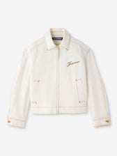 Jacquemus Mujer Barcelona Chaqueta Canevas de-Nîmes color Blanco sku 772-001521 01 - Foto 1