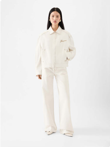 Jacquemus Mujer Barcelona Chaqueta Canevas de-Nîmes color Blanco sku 772-001521 01 - Foto 2