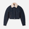 Jacquemus Mujer Barcelona Chaqueta Ovalo de-Nîmes color Azul Denim Oscuro sku 772-001522 01 - Foto 1