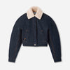 Jacquemus Mujer Barcelona Chaqueta Ovalo de-Nîmes color Azul Denim Oscuro sku 772-001522 01 - Foto 1