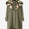 LaDoubleJ Mujer Barcelona Parka Windsor color Verde Militar sku 772-001524 01 - Foto 1