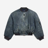 Balenciaga Mujer Barcelona Chaqueta Denim Bomber color Azul Denim sku 772-001531 01 - Foto 1