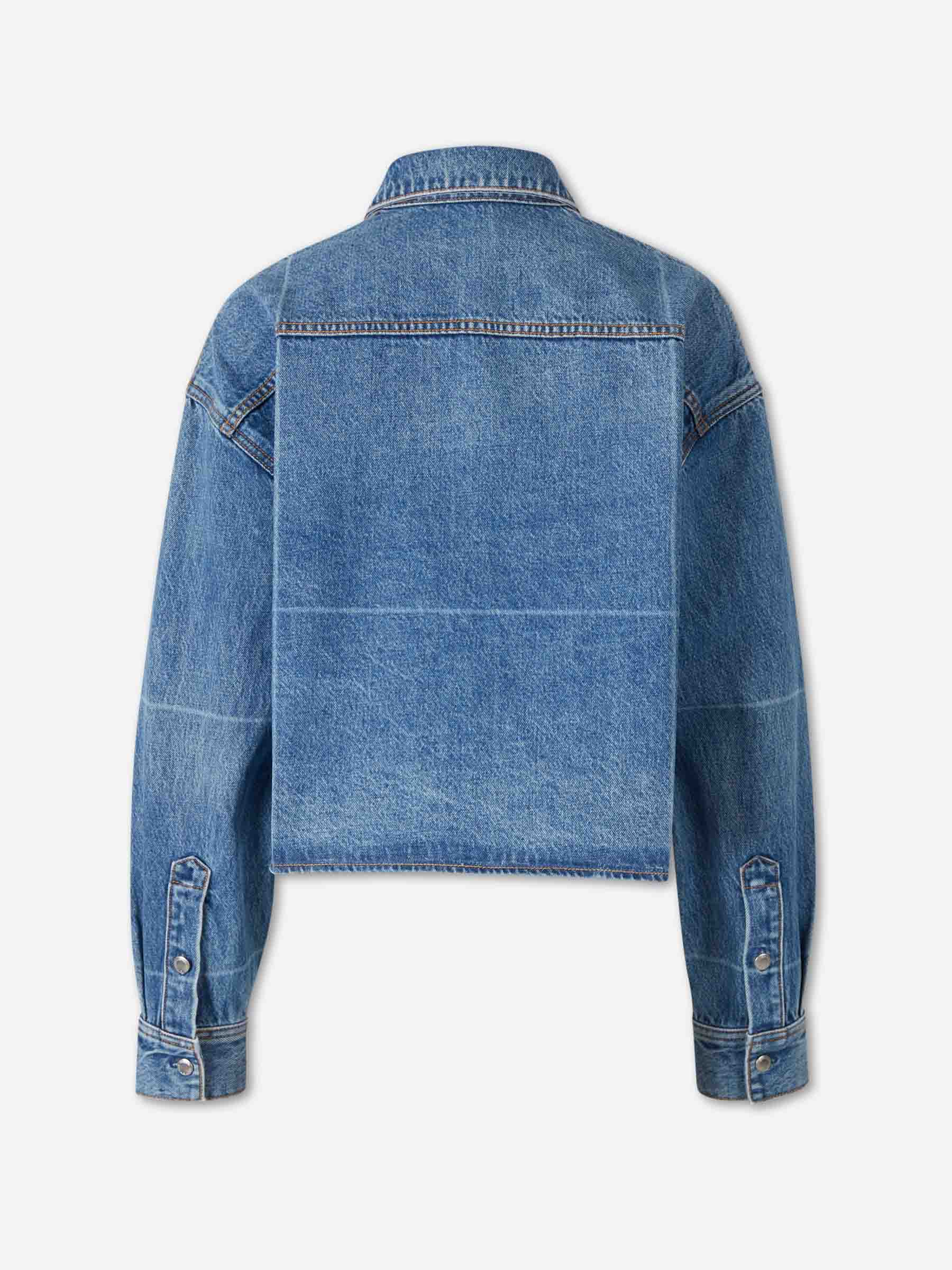Alexander Wang Mujer Barcelona Chaqueta Denim Algodón color Azul Denim sku 772-001534 01 - Foto 2