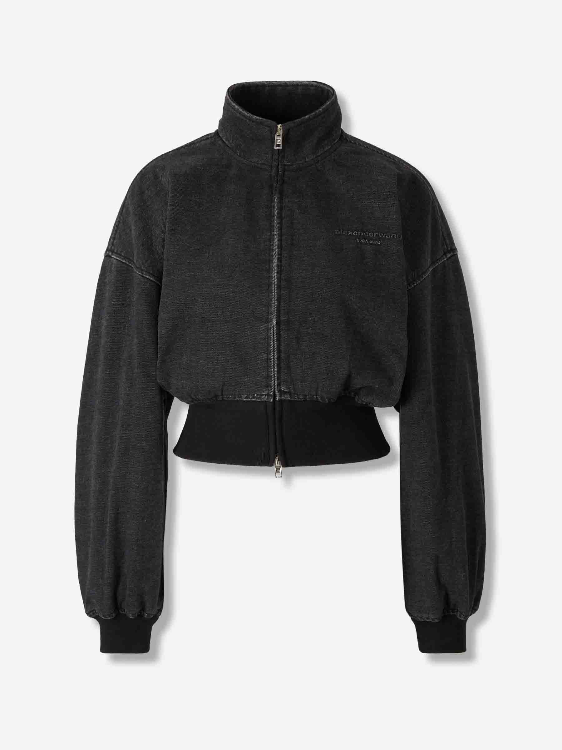 Alexander Wang Mujer Barcelona Chaqueta Denim Cropped color Negro sku 772-001535 01 - Foto 1