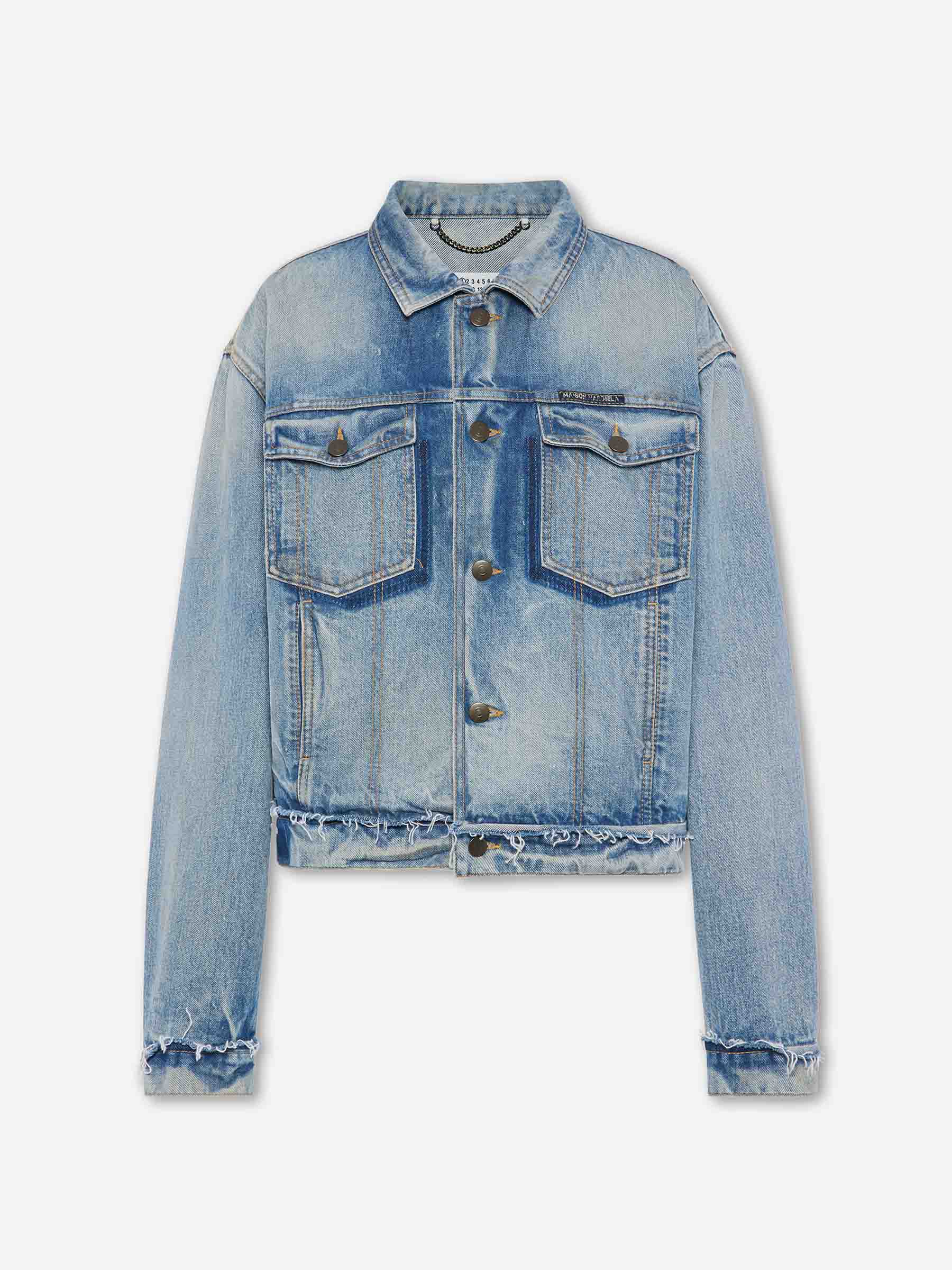 Maison Margiela Mujer Barcelona Chaqueta Denim Algodón color Azul Denim sku 772-001541 01 - Foto 1