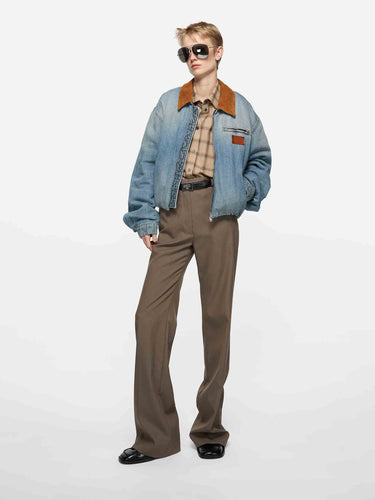 Acne Studios Mujer Barcelona Chaqueta Bomber Denim color Azul Denim Claro sku 772-001543 01 - Foto 2