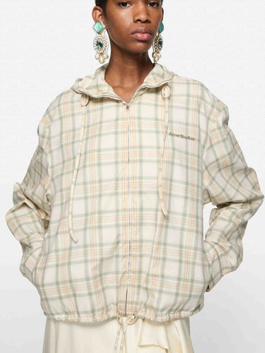 Acne Studios Mujer Barcelona Chaqueta Cuadros Capucha color Multicolor sku 772-001544 01 - Foto 5