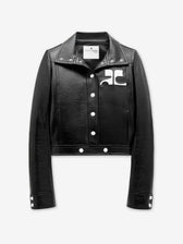 Courrèges Mujer Barcelona Chaqueta Biker Vinilo color Negro sku 772-001545 04 - Foto 1