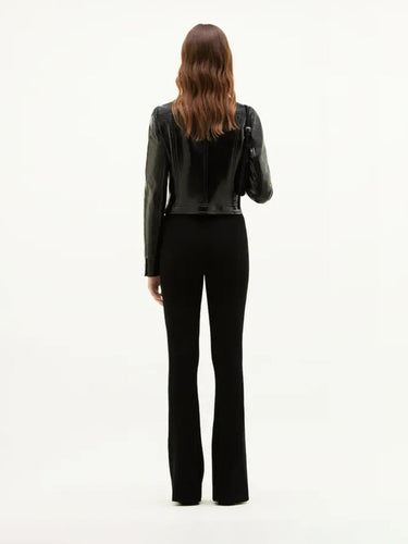 Courrèges Mujer Barcelona Chaqueta Biker Vinilo color Negro sku 772-001545 04 - Foto 4