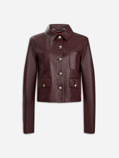 Altuzarra Mujer Barcelona Chaqueta Piel color Burdeos sku 772-001548 01 - Foto 1