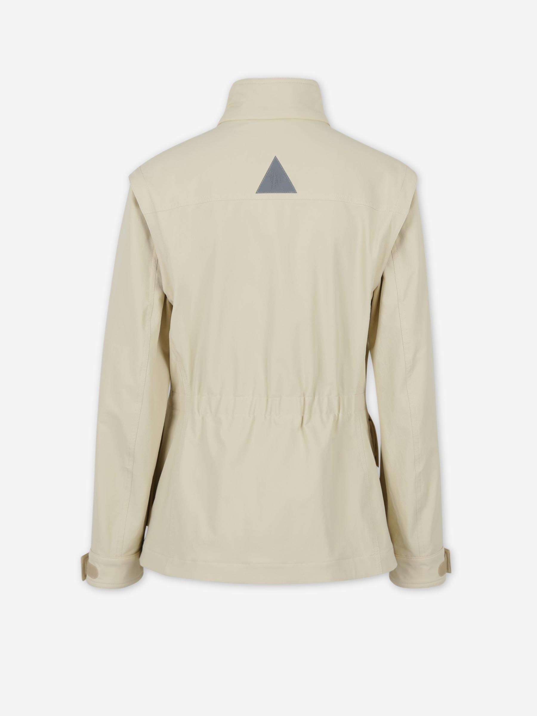 Moncler Grenoble Mujer Barcelona Chaqueta Técnica Mathes color Marfil sku 772-001550 01 - Foto 2