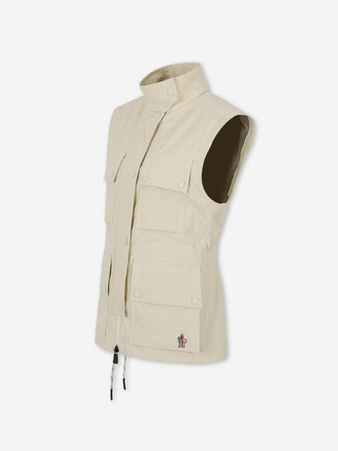 Moncler Grenoble Mujer Barcelona Chaqueta Técnica Mathes color Marfil sku 772-001550 01 - Foto 4