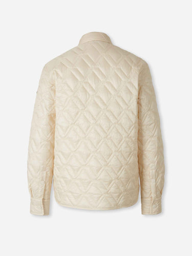 Moncler Mujer Barcelona Chaqueta Técnica Camisera color Marfil sku 772-001552 01 - Foto 3