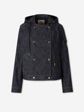 Moncler Mujer Barcelona Chaqueta Denim Diervilla color Azul Denim Oscuro sku 772-001553 01 - Foto 1