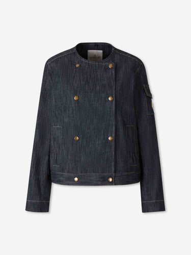 Moncler Mujer Barcelona Chaqueta Denim Diervilla color Azul Denim Oscuro sku 772-001553 01 - Foto 2