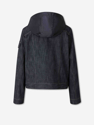Moncler Mujer Barcelona Chaqueta Denim Diervilla color Azul Denim Oscuro sku 772-001553 01 - Foto 3