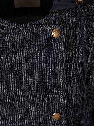 Moncler Mujer Barcelona Chaqueta Denim Diervilla color Azul Denim Oscuro sku 772-001553 01 - Foto 4
