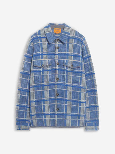 Guest in Residence Mujer Barcelona Sobrecamisa Punto Cuadros color Azul sku 772-001563 02 - Foto 1