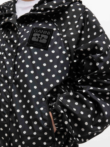 Ganni Mujer Barcelona Chaqueta Flyweight color Negro sku 772-001567 01 - Foto 4