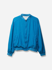Versace Mujer Barcelona Chaqueta Bomber Popelín color Azul sku 772-001570 01 - Foto 1