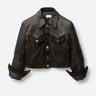 Versace Mujer Barcelona Chaqueta Ajustada de Piel color Negro sku 772-001571 01 - Foto 1