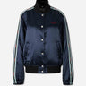 Off-White Mujer Barcelona Chaqueta Bomber Satinada color Azul Marino sku 772-001575 01 - Foto 1