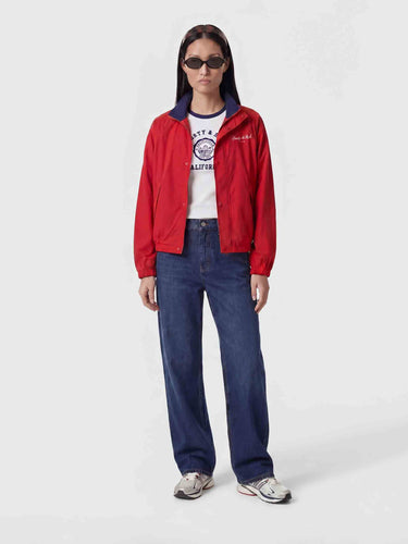 Sporty & Rich Mujer Barcelona Chaqueta Técnica Logo color Rojo sku 772-001578 01 - Foto 2