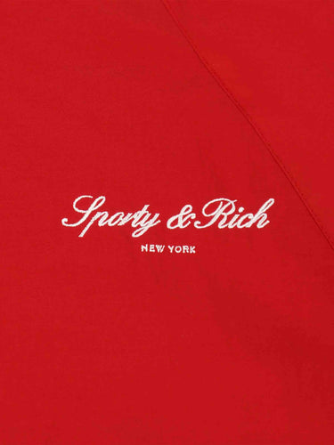 Sporty & Rich Mujer Barcelona Chaqueta Técnica Logo color Rojo sku 772-001578 01 - Foto 4