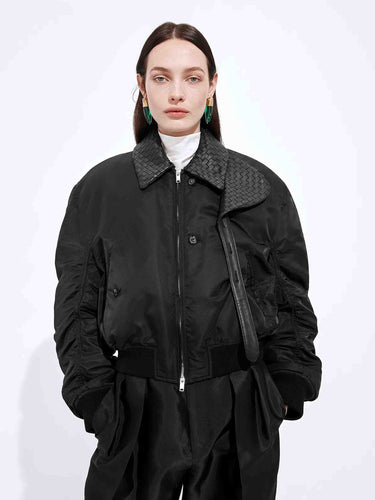 Bottega Veneta Mujer Barcelona Bomber Acolchada color Negro sku 772-001581 01 - Foto 1