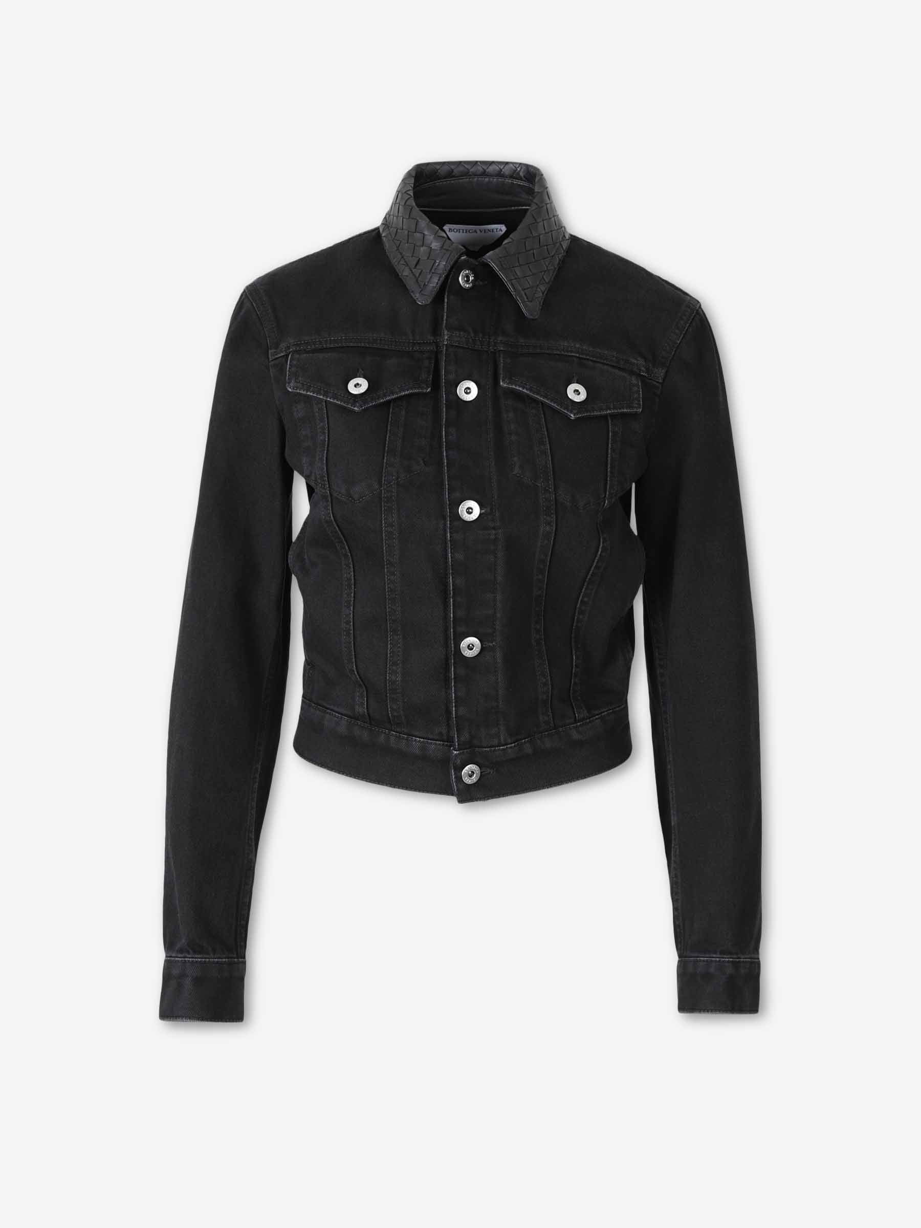 Bottega Veneta Mujer Barcelona Chaqueta Denim color Negro sku 772-001582 01 - Foto 1