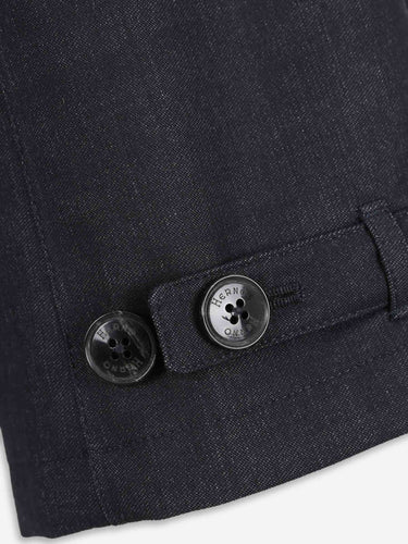 Herno Mujer Barcelona Gabardina Corta color Azul Noche sku 772-001586 01 - Foto 4