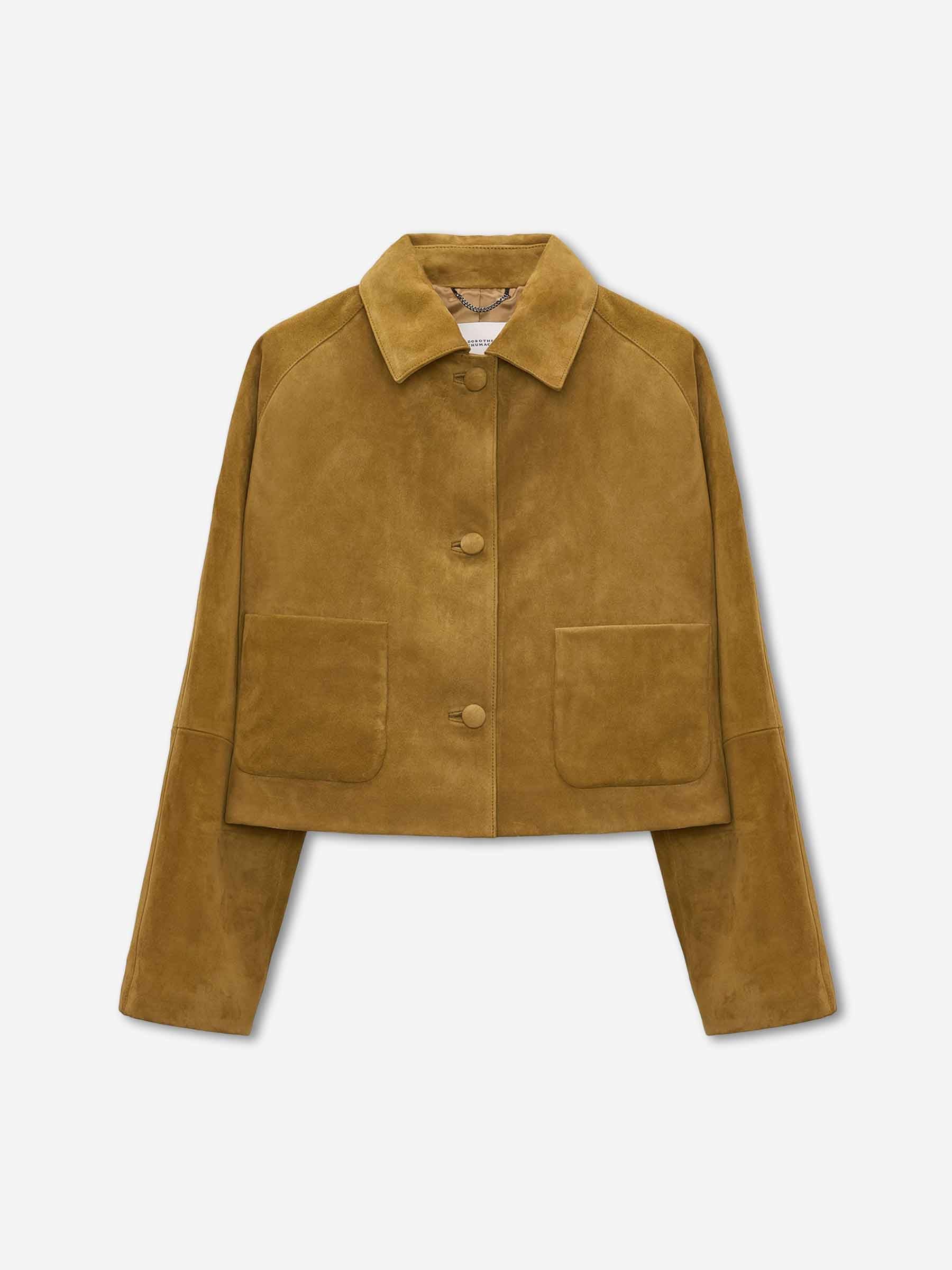 Dorothee Schumacher Mujer Barcelona Chaqueta Suede Casual color Camel sku 772-001587 01 - Foto 1