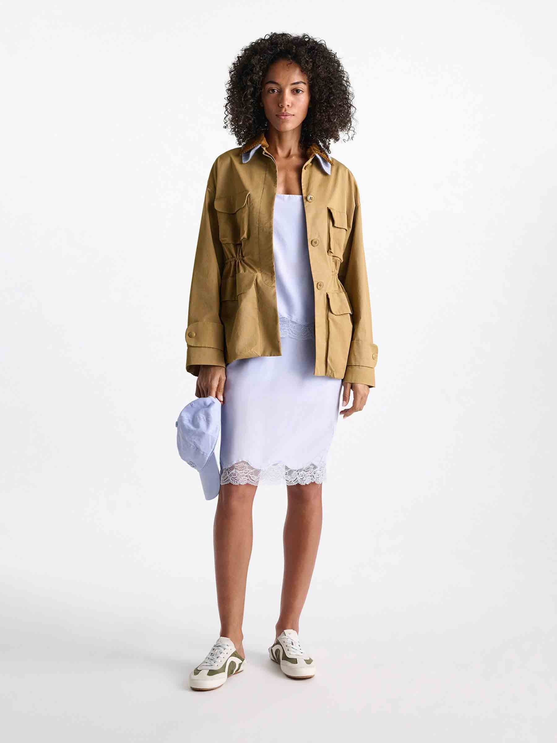 Dorothee Schumacher Mujer Barcelona Chaqueta Casual Algodón color Camel sku 772-001589 01 - Foto 1