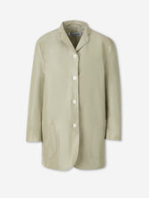 Jil Sander Mujer Barcelona Chaqueta Técnica Larga color Verde Manzana sku 772-001594 01 - Foto 1