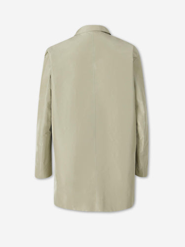 Jil Sander Mujer Barcelona Chaqueta Técnica Larga color Verde Manzana sku 772-001594 01 - Foto 2