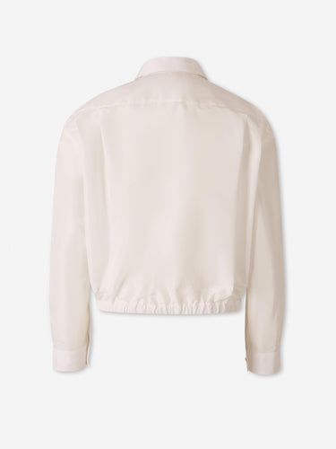 Jil Sander Mujer Barcelona Blusa Técnica Faille color Blanco sku 772-001596 01 - Foto 2
