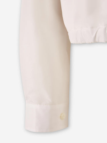 Jil Sander Mujer Barcelona Blusa Técnica Faille color Blanco sku 772-001596 01 - Foto 4