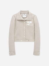 Courrèges Mujer Barcelona Chaqueta Vinyle Reedition color Beige sku 772-001599 01 - Foto 1