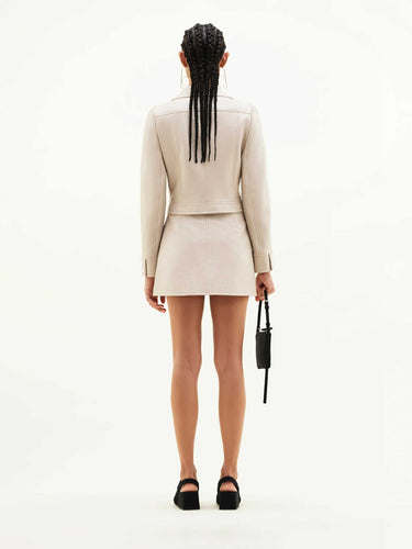 Courrèges Mujer Barcelona Chaqueta Vinyle Reedition color Beige sku 772-001599 01 - Foto 4