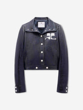 Courrèges Mujer Barcelona Chaqueta Vinyle Reedition color Azul Marino sku 772-001599 02 - Foto 1