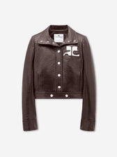 Courrèges Mujer Barcelona Chaqueta Vinyle Reedition color Burdeos sku 772-001599 03 - Foto 1