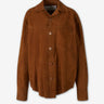 Ami Paris Mujer Barcelona Chaquetas Piel Ante color Caramelo sku 772-001601 01 - Foto 1