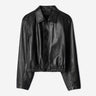 Lemaire Mujer Barcelona Chaqueta Piel Lisa color Marrón Oscuro sku 772-001611 01 - Foto 1