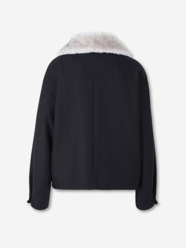 Herno Mujer Barcelona Chaqueta Cuello Pelo color Negro sku 772-001616 01 - Foto 2