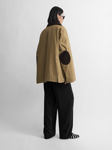 TOTEME Mujer Barcelona Chaqueta Country color Camel sku 772-001619 02 - Foto 3