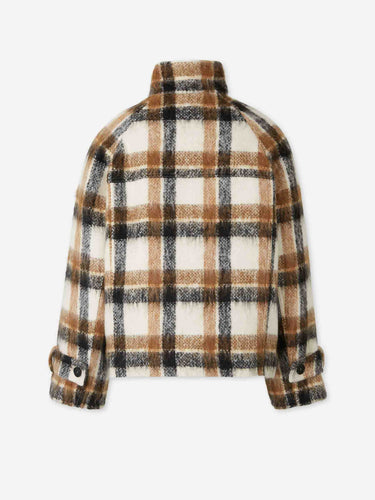 Simkhai Mujer Barcelona Chaqueta Virelle Plaid color Crema sku 772-001621 01 - Foto 2