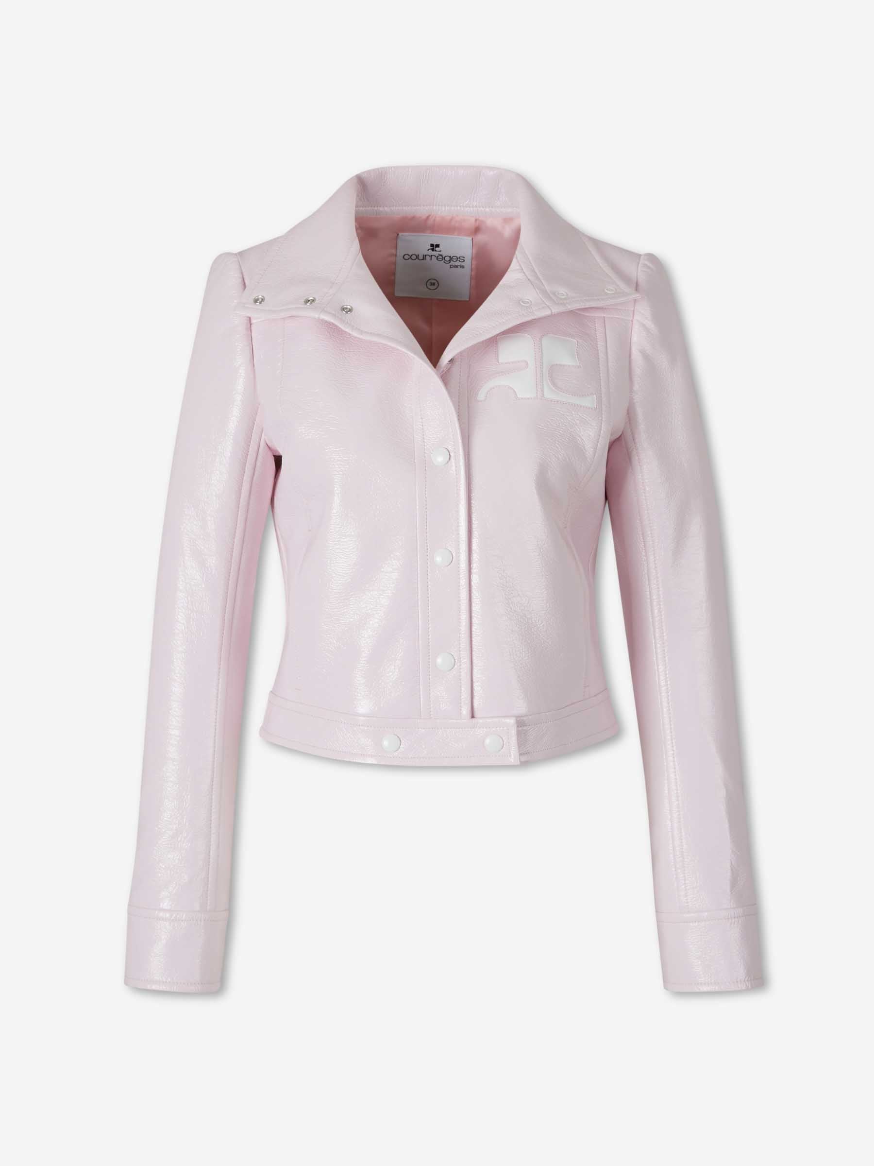Courrèges Reedition Mujer Barcelona Chaqueta Vinyle Reedition color Rosa Palo sku 772-001623 05 - Foto 1
