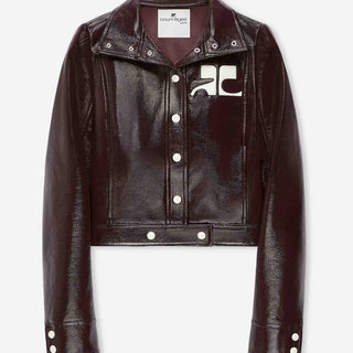 Courrèges Mujer Barcelona Chaqueta Vinyle Reedition color Burdeos sku 772-001624 01 - Foto 1