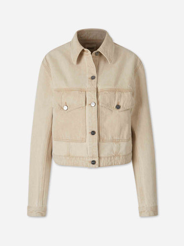 Khaite Mujer Barcelona Chaqueta Denim Algodón color Camel sku 772-001636 01 - Foto 1