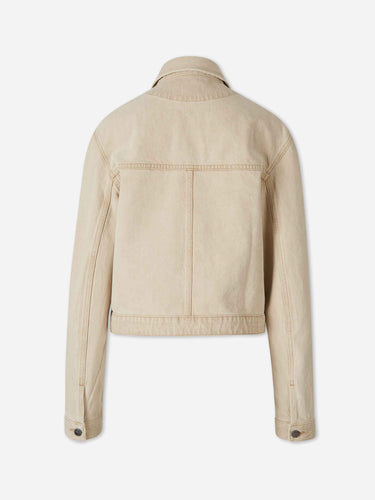 Khaite Mujer Barcelona Chaqueta Denim Algodón color Camel sku 772-001636 01 - Foto 2